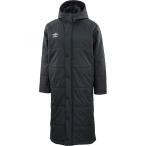 UMBRO(アンブロ) AL 中綿ロングコート メンズ ブラック