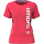 UMBRO(アンブロ) ワードロゴS/Sシャツ Cピンク