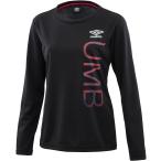 UMBRO(アンブロ) WM ドライ長袖シャツ レディース ブラック