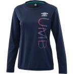 UMBRO(アンブロ) WM ドライ長袖シャツ レディース ネイビー