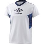 UMBRO(アンブロ) Jr. MUDGUARD プラクティスシャツ ホワイト/ネイビ
