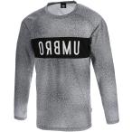 UMBRO(アンブロ) JR グラフィック長袖プラクティスシャツ ブラック