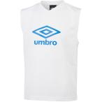 UMBRO（アンブロ） ジュニアノースリーブプラクティスシャツ ホワイト