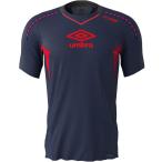 UMBRO(アンブロ) PRO-TR パフォーマンスS/Sシャツ ネイビー
