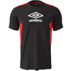 UMBRO(アンブロ) TR MUDGUARD プラクティスシャツ ブラック/レッド