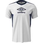 UMBRO(アンブロ) TR MUDGUARD プラクティスシャツ ホワイト/ネイビ