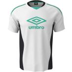 UMBRO(アンブロ) TR ロゴグラフィックプラクティスシャツ ホワイト/ブラク