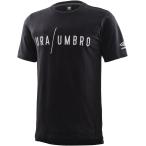 UMBRO(アンブロ) URA.ビッグロゴコットンS/Sシャツ ブラック