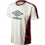 UMBRO(アンブロ) TR半袖プラクティスシャツ ホワイト/ネイビ