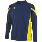 UMBRO（アンブロ） 長袖プラクティスシャツ ネイビー