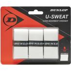 DUNLOP( Dunlop теннис ) over рукоятка dry модель (3 шт. входит ) U-SWEAT 3PCS белый 