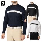  foot Joy FOOTJOY одежда для гольфа мужской длинный рукав mok шея рубашка . пот скорость .UV уход [ FJ-F24-S02 ] осень-зима одежда [ наш магазин наличие товар ]