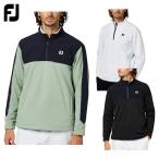  foot Joy FOOTJOY одежда для гольфа мужской жакет стрейч водоотталкивающий теплоизоляция hybrid 3D половина Zip [ FJ-F25-O02 ] осень-зима одежда [ наш магазин наличие товар ]