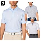 フットジョイ FOOTJOY ゴルフウエア メンズ 半袖シャツ UVカット 吸汗速乾 抗菌 ストレッチ プレイヤーズフィギュアプリント 「 FJ-S25-S15 」 春夏ウエア 【当