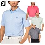 フットジョイ FOOTJOY ゴルフウエア メンズ 半袖シャツ 「 FJ-S25-S22 」 吸汗速乾 UVケア ストレッチ 春夏ウエア 【当店在庫品】