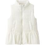 DANSKIN KIDS PIROUETTE INSULATION VEST ピルエットインサレーションベスト Jホワイト