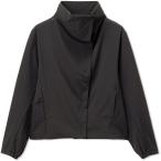 DANSKIN STRETCH DOUBLE WEAVE JACKET ブラック