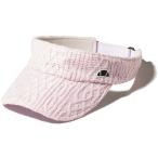 Ellesse(エレッセ) ケーブルニットバイザー レディース Sピンク