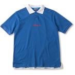 Ellesse(エレッセ) S/S Ellesse Logo Polo Shirts Cブルー
