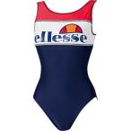Ellesse(エレッセ) (レディース フィットネス用水着) ワンピース ネイビーフ