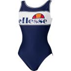 Ellesse(エレッセ) (レディース フィットネス用水着) ワンピース ネイビーフ