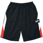 Speedo(スピード) カラーブロックウインドハーフパンツ ブラック