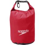 Speedo(スピード) ハイドロエアウォータープルーフロールトップ 3L 防水 ロールバッグ プールバッグ レッド