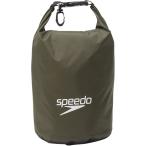 Speedo(スピード) ハイドロエアウォータープルーフロールトップ 3L 防水 ロールバッグ プールバッグ Sカーキ