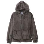 Champion(チャンピオン) ジップフード フリースジャケット メンズ フリース ジャケット チャコール