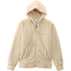 Champion(チャンピオン) ジップフード フリースジャケット メンズ フリース ジャケット ベージュ