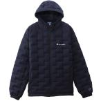Champion(チャンピオン) ジップフードダウンジャケット C3-QS602 ネイビー