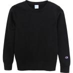 Champion(チャンピオン) ウィメンズ クルーネックスウェットシャツ ブラック