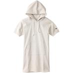 Champion(チャンピオン) SHORT SLEEVE HOODED ONEPIECE オートミール