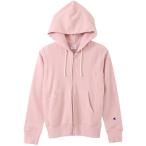 Champion(チャンピオン) ウィメンズ リバースウィーブジップスウェットパーカー(10oz) グレイッシュピンク