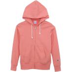 Champion(チャンピオン) ウィメンズ ジップスウェットパーカー サーモンピンク