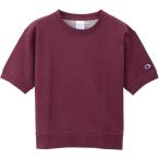 Champion(チャンピオン) WOMEN'S BASIC ショートスリーブスウェットシャツ バ-ガンディ-