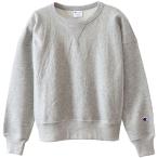 Champion(チャンピオン) ウィメンズ リバースウィーブ(10oz)クルーネックスウェットシャツ オックスフォードGRY