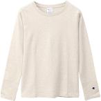 Champion(チャンピオン) ウィメンズ ロングスリーブTシャツ オートミール