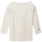 Champion(チャンピオン) ウィメンズ ボートネックTシャツ オートミール