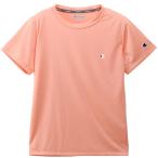 Champion(チャンピオン) WOMEN'S ACTIVE STYLE C VAPOR Tシャツ ピンクベージュ