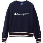 Champion(チャンピオン) ウィメンズ クルーネックスウェットシャツ レディース ダークネイビー