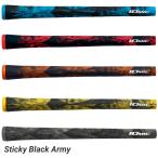 IOMIC Io mik Япония стандартный товар Sticky Black Army стойка  ключ черный Army дерево & для металла Golf рукоятка одиночный товар ( 1 шт. )