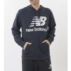new balance（ニューバランス） NB Essentials スタックドロゴ スウェットフーディー エクリプス