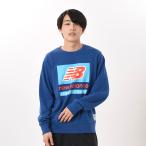 ニューバランス NB Essentials Field Day スウェットクルー キャプテンブルー nbj-amt11515-cnb