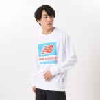 ニューバランス NB Essentials Field Day スウェットクルー ホワイト nbj-amt11515-wt
