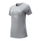 ニューバランス N.U.A グラフィックプリント ショートスリーブ Tシャツ アスレチックグレー nbj-awt01158-ag