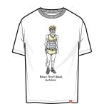 ニューバランス NB Essentials ランナーTシャツ ホワイト nbj-mt11543-wt