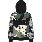 ニューバランス NB Essentials Camo スウェットフーディ ブラック/マグネット nbj-mt11562-bkm