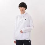 ニューバランス Essentials オールオーバープリント ウィンド アノラック ホワイトプリント nbj-wj11529-whp