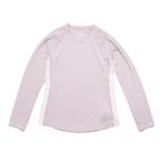 ニューバランス Q SPEED シーズンレスロングスリーブ Tシャツ ログウッドヘザー nbj-wt01252-lor
